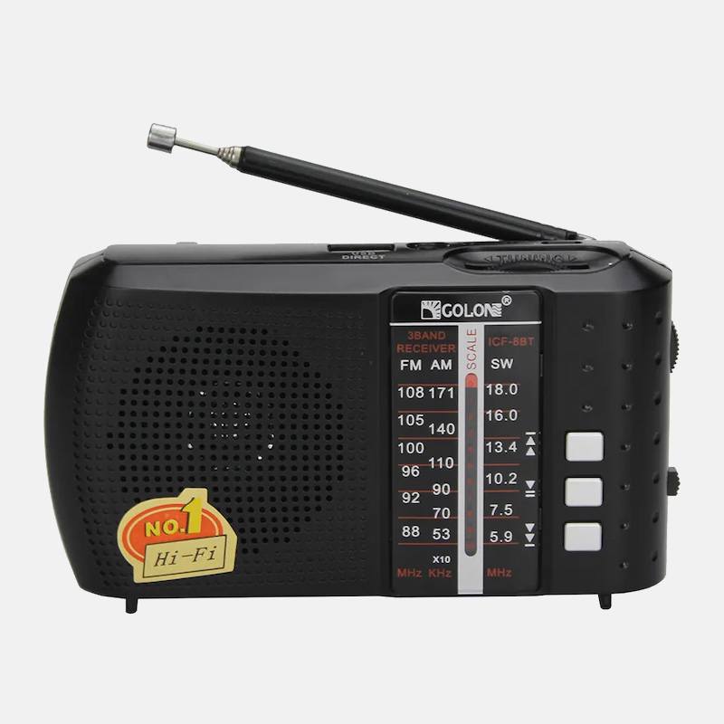 Лампа EQ018 с солнечной панелью + Радиоприемник-FM с USB и Bluetooth